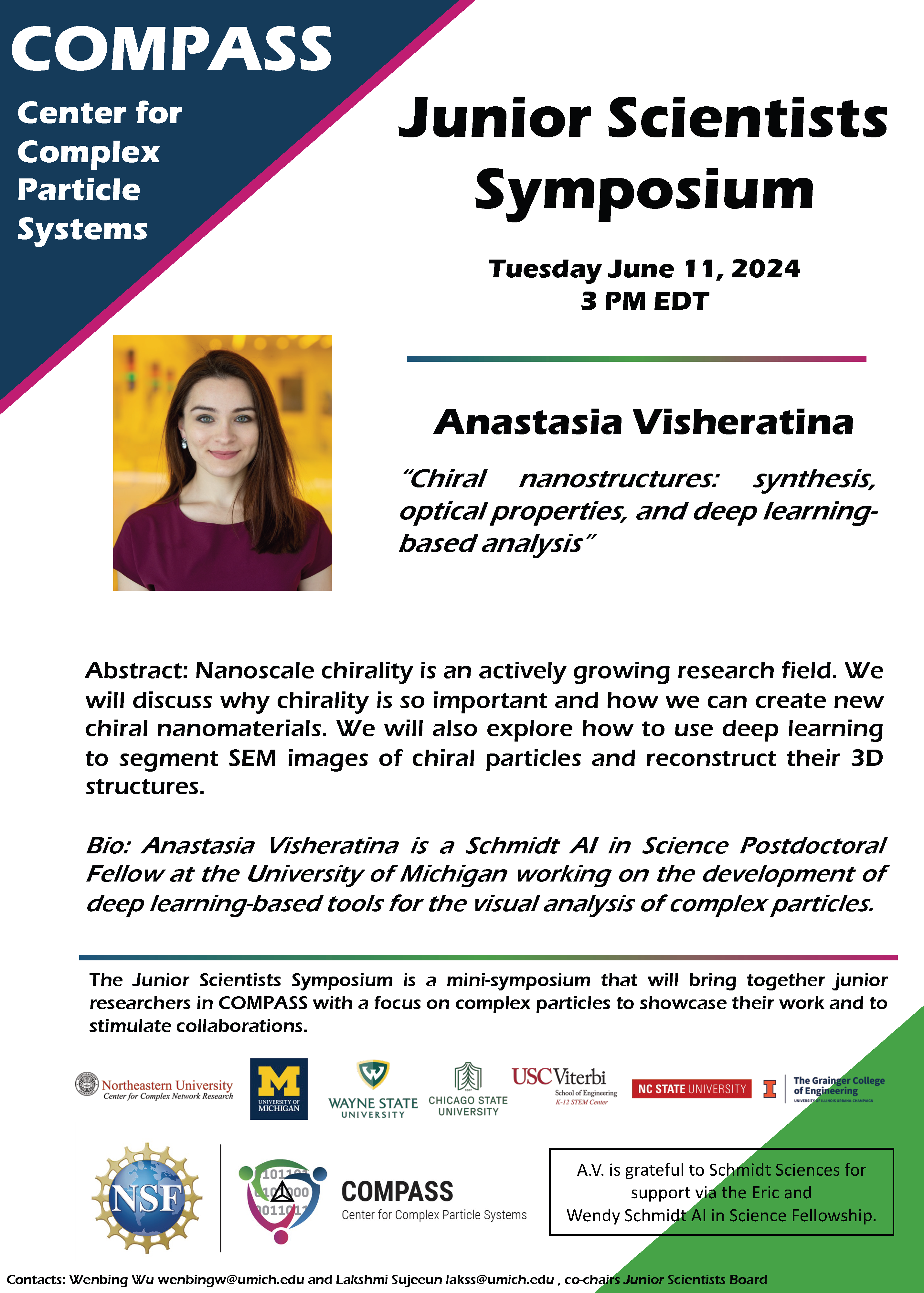 Junior Scientists Symposium--Anastasia Visheratina